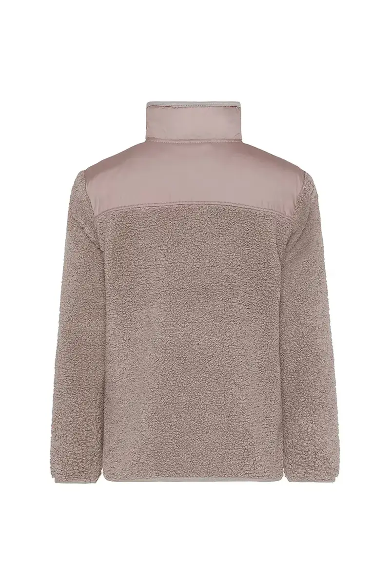 felpa EXA KIDS HALF Z Marrone miniatura 3