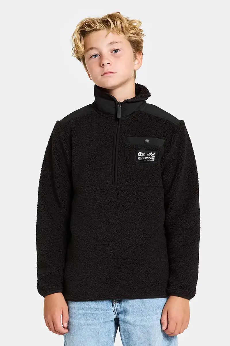 felpa EXA KIDS HALF Z Nero