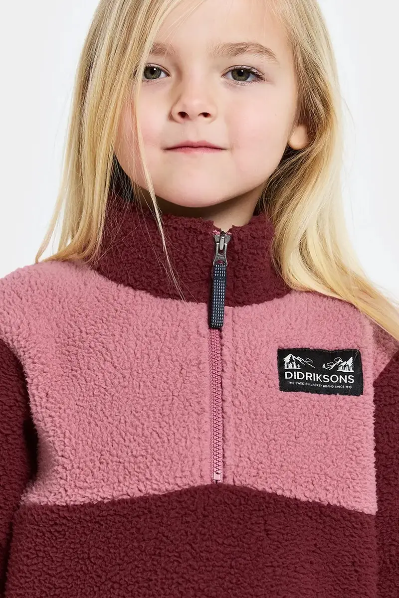felpa GOSIG KIDS HALFZIP Granata miniatura 5