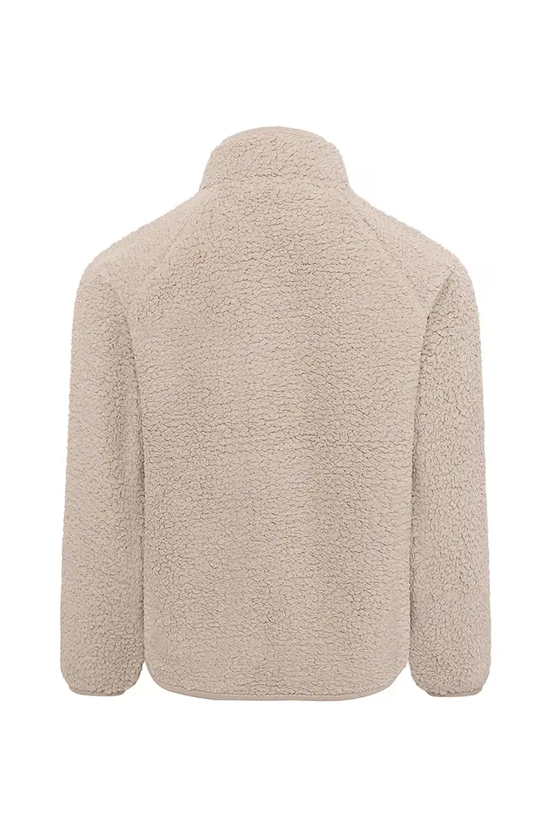 felpa in pile bambini GIBBS KIDS FULLZIP colore beige 505577 miniatura 3