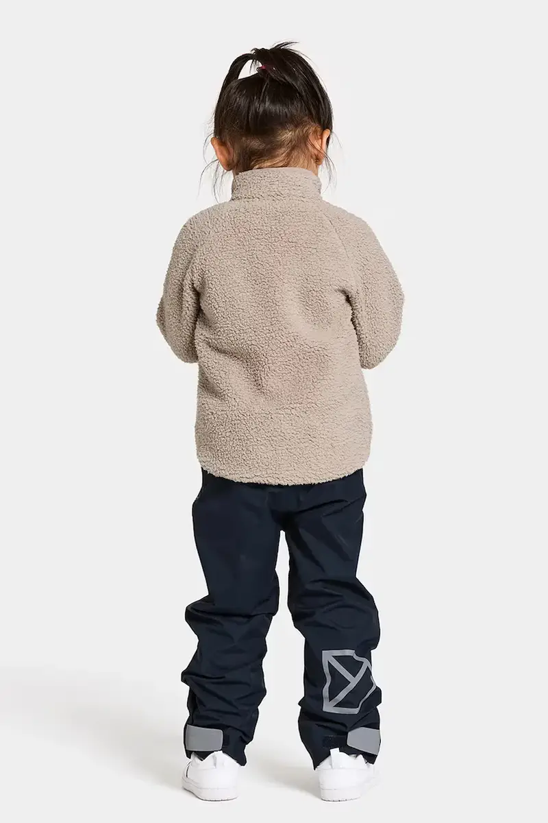 felpa in pile bambini GIBBS KIDS FULLZIP colore beige 505577 miniatura 4