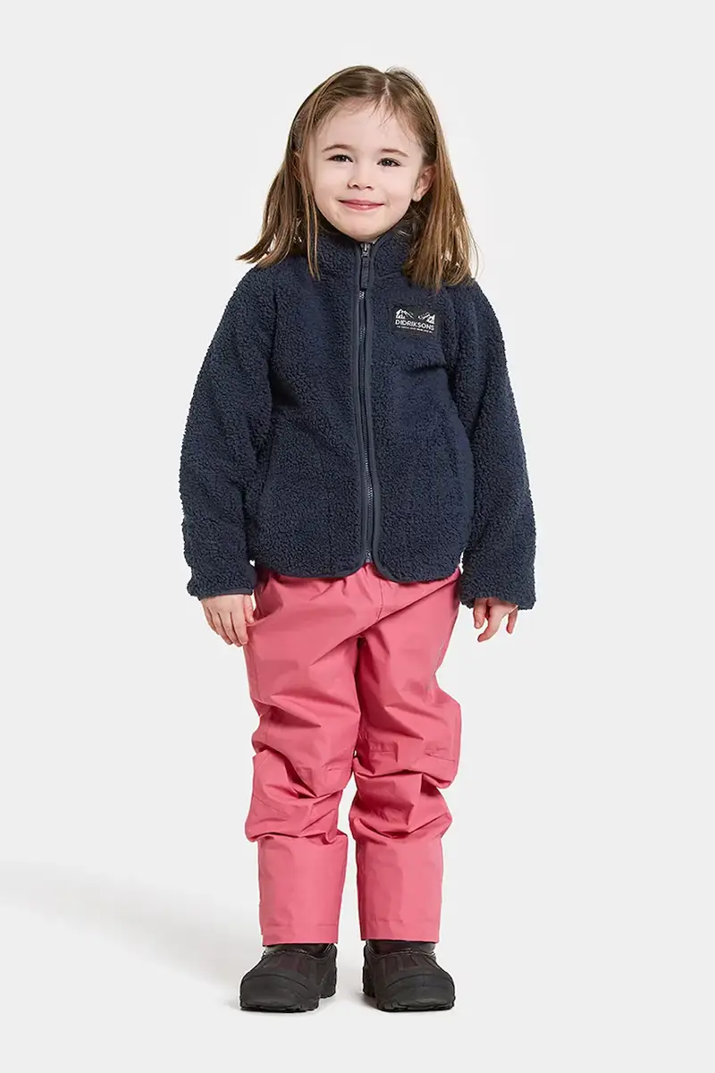 felpa in pile GIBBS KIDS FULLZIP 2 Blu navy miniatura 5