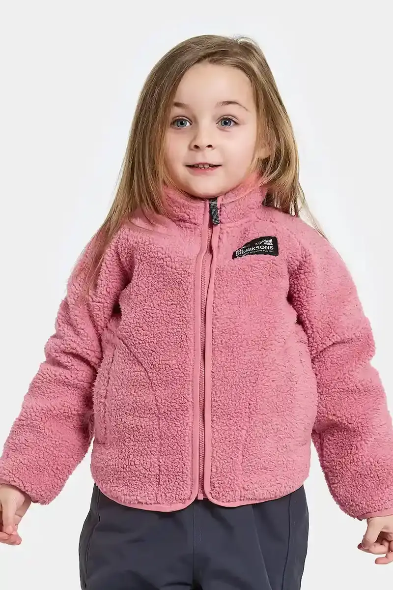 felpa in pile GIBBS KIDS FULLZIP 2 Rosa