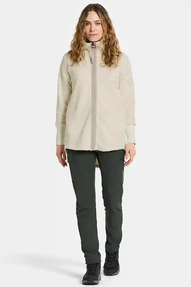 felpa in pile SALLY donna colore beige 505165 miniatura 2