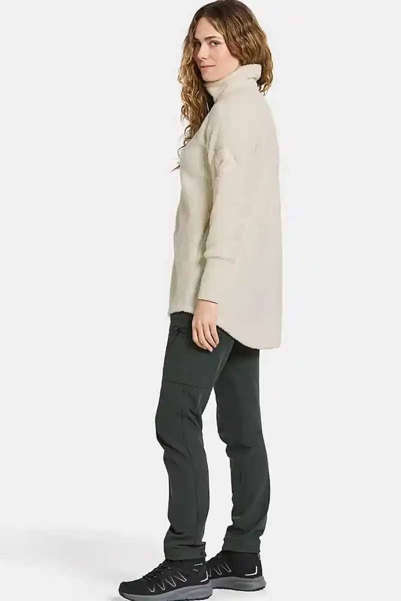 felpa in pile SALLY donna colore beige 505165 miniatura 3