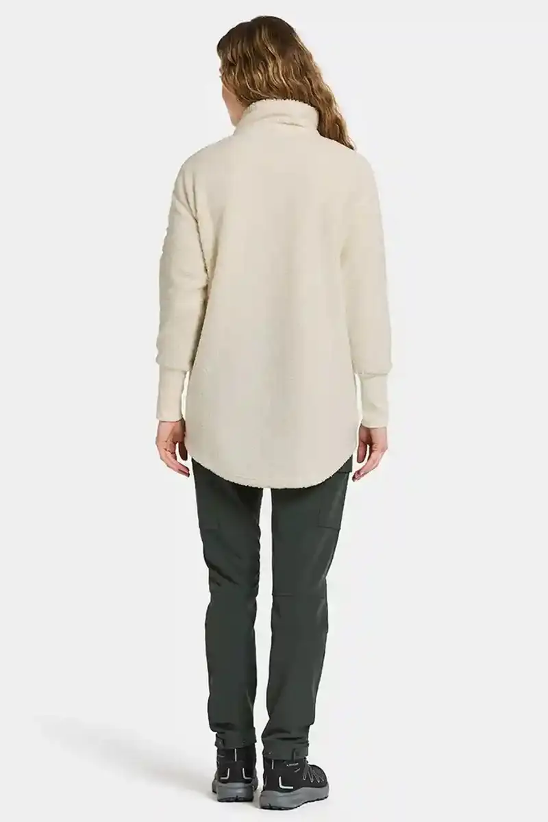 felpa in pile SALLY donna colore beige 505165 miniatura 4