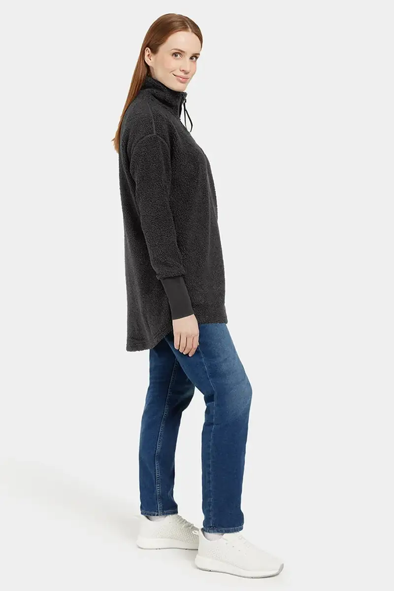 felpa in pile SALLY donna colore nero 505165 miniatura 5