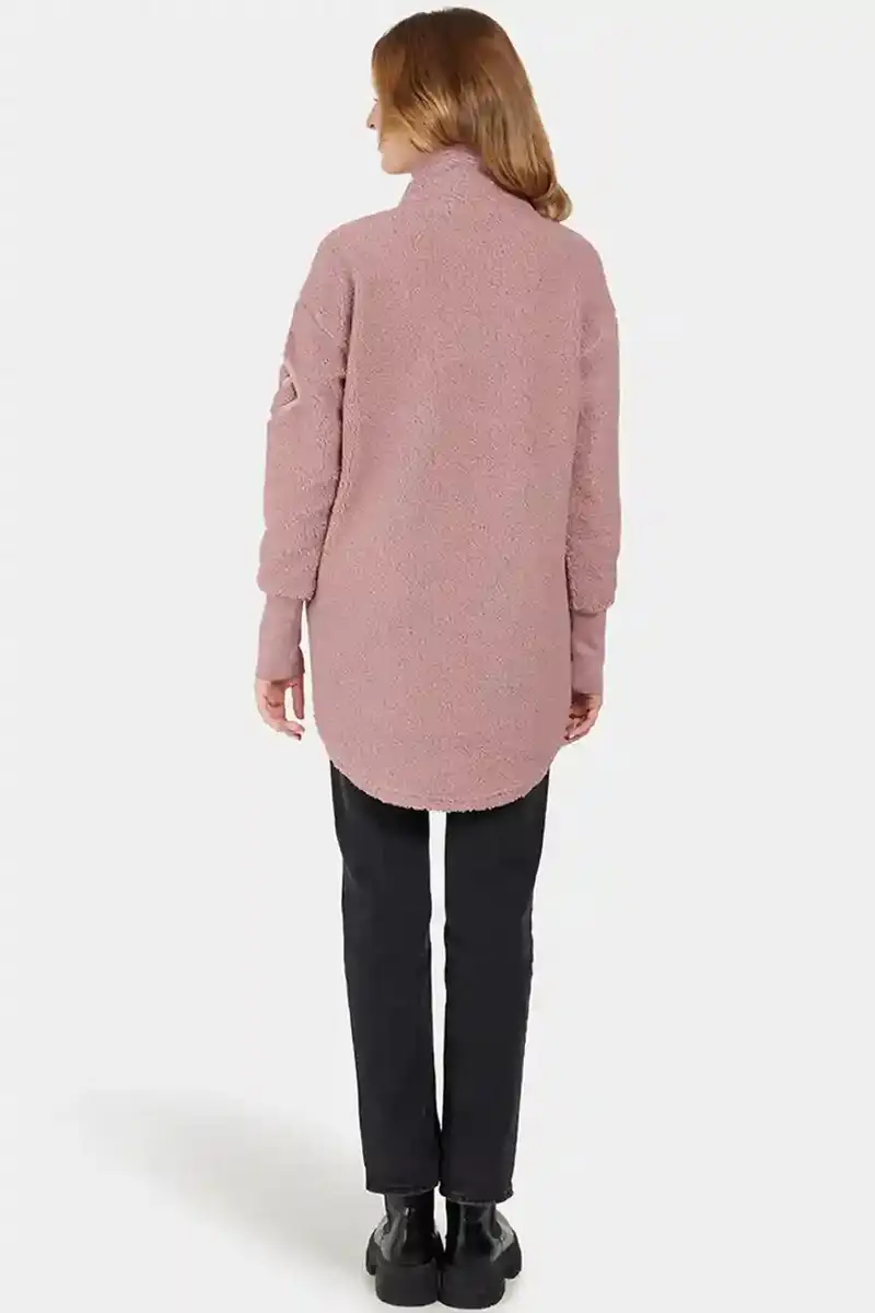 felpa in pile SALLY donna colore rosa 505165 miniatura 4