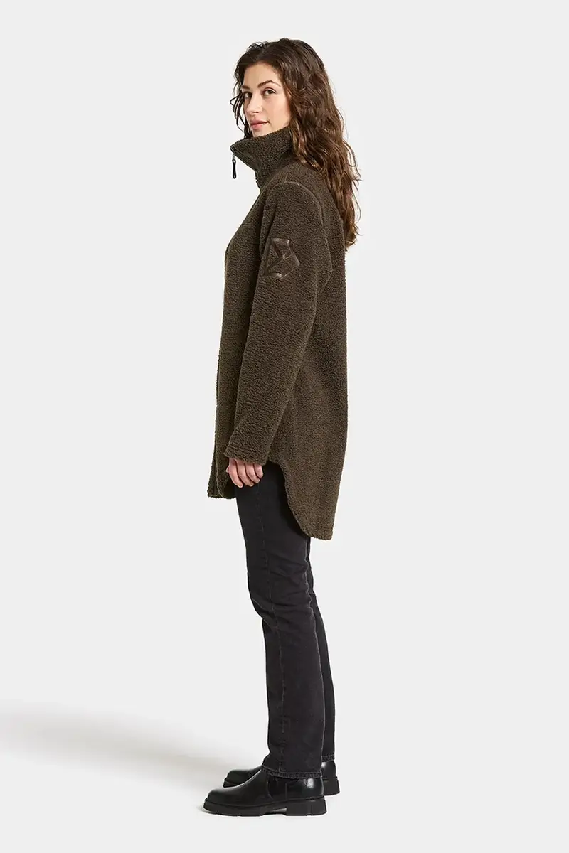 felpa in pile UMI colore marrone 505941 miniatura 3