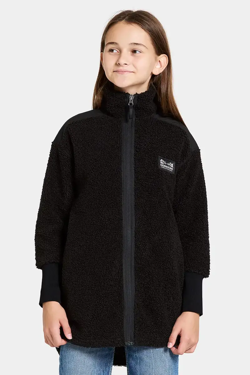 felpa per bambini AMPERE KIDS FZ L Nero