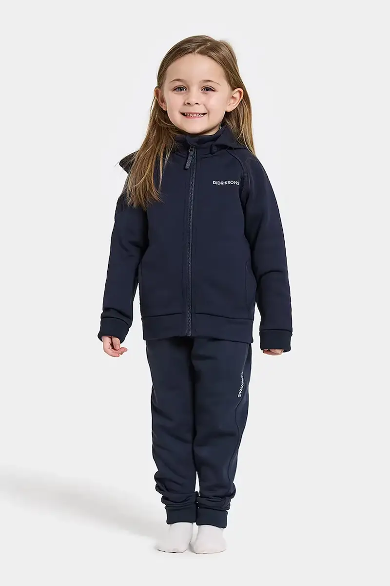 felpa SILJAN KIDS FZ Blu navy miniatura 4