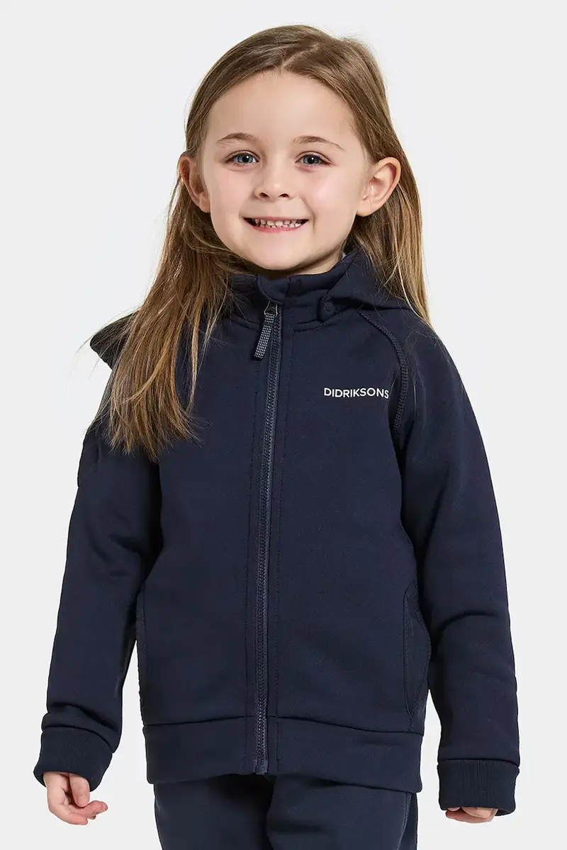 felpa SILJAN KIDS FZ Blu navy