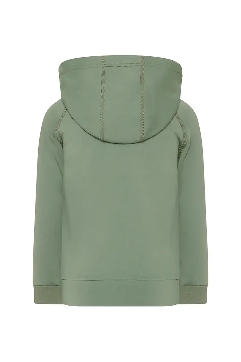 felpa SILJAN KIDS FZ Verde miniatura 3