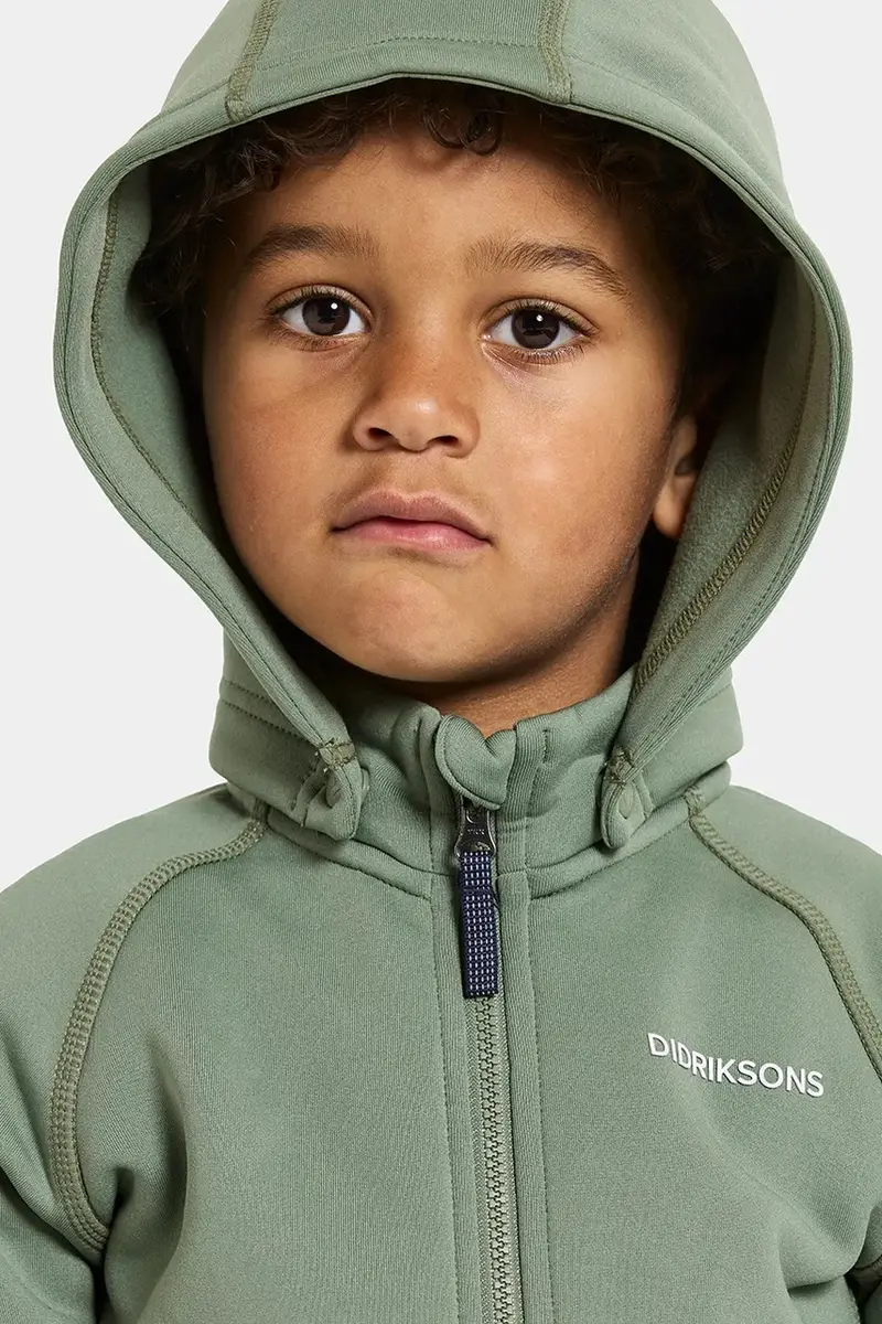 felpa SILJAN KIDS FZ Verde miniatura 5