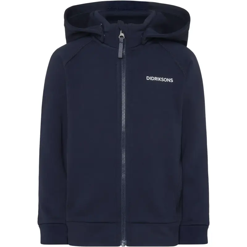Giacca con cappuccio zip completa per bambini Didriksons Siljan
