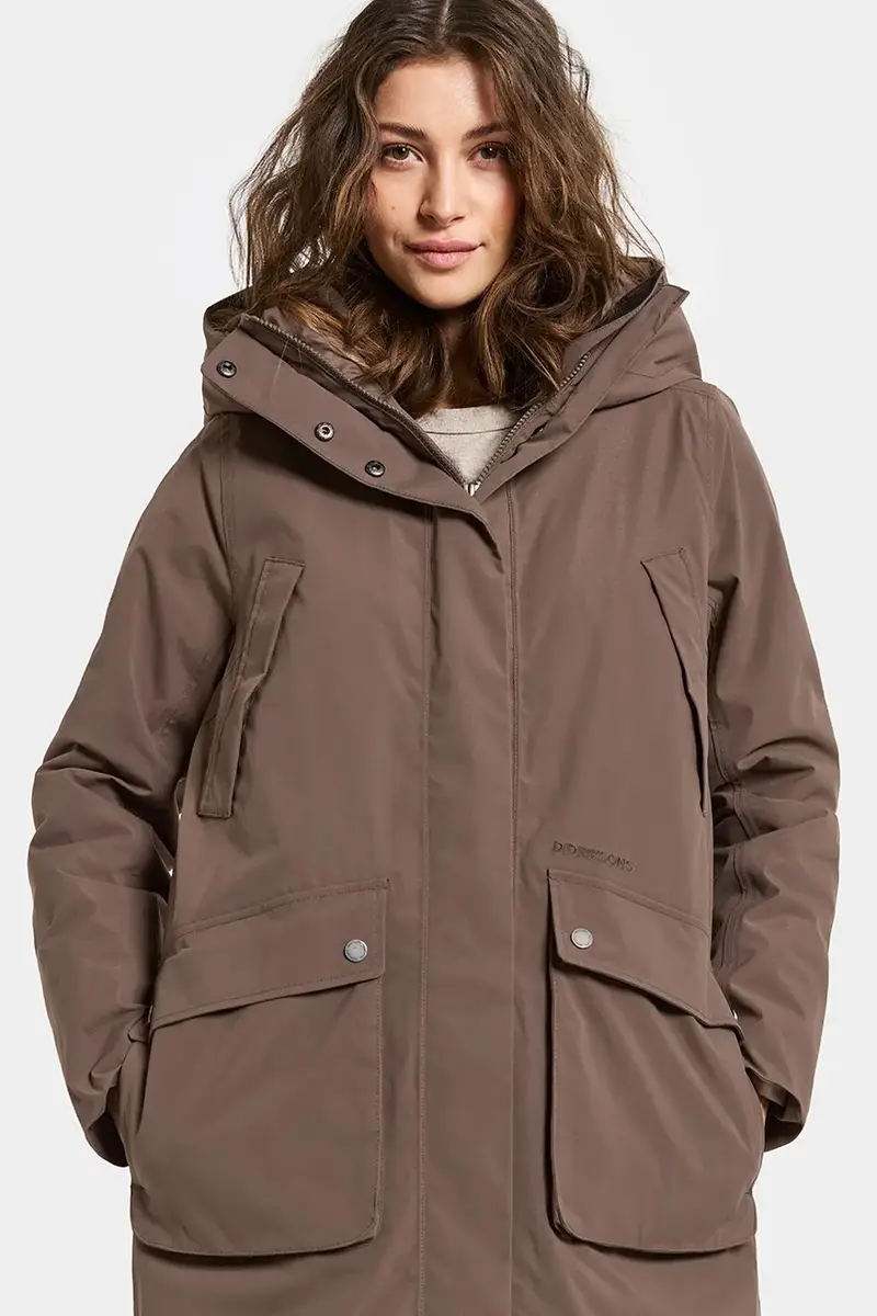 giacca impermeabile MELODY colore marrone 505851 miniatura 5