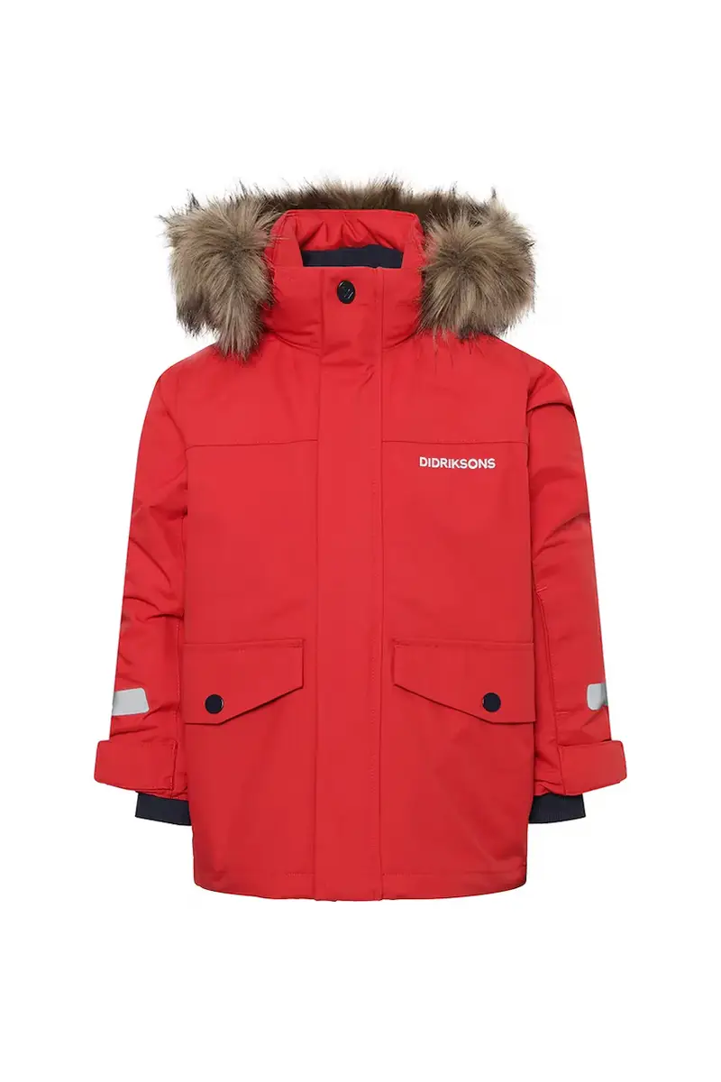 Didriksons Parka Rosso 4151003 miniatura 2