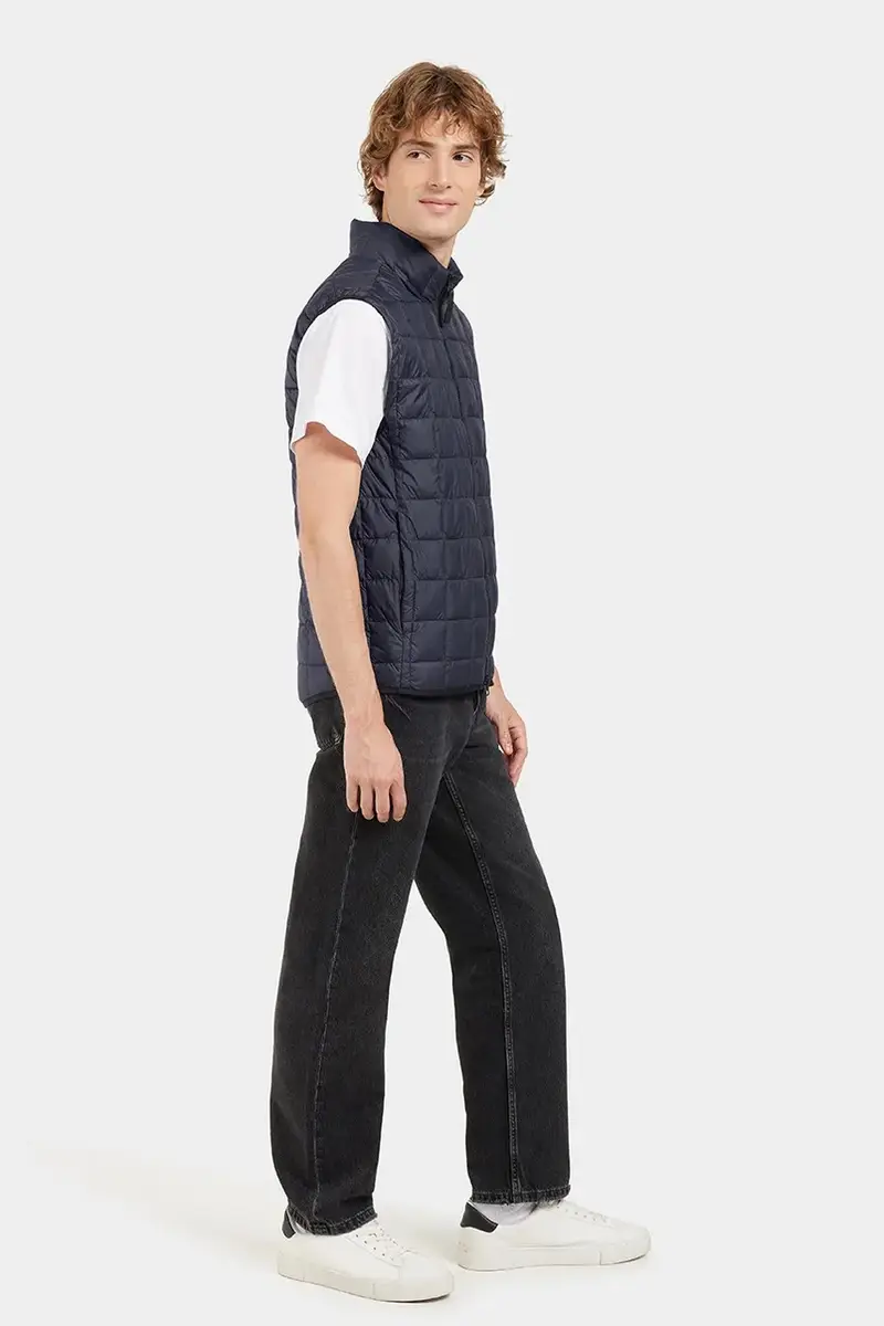 gilet da bambino SAMUEL colore blu navy 505697 miniatura 5