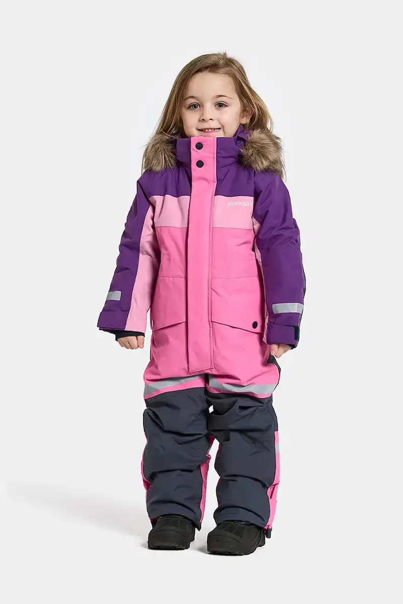 tuta per bambini BJÄRVEN KDS COVER 4 Rosa