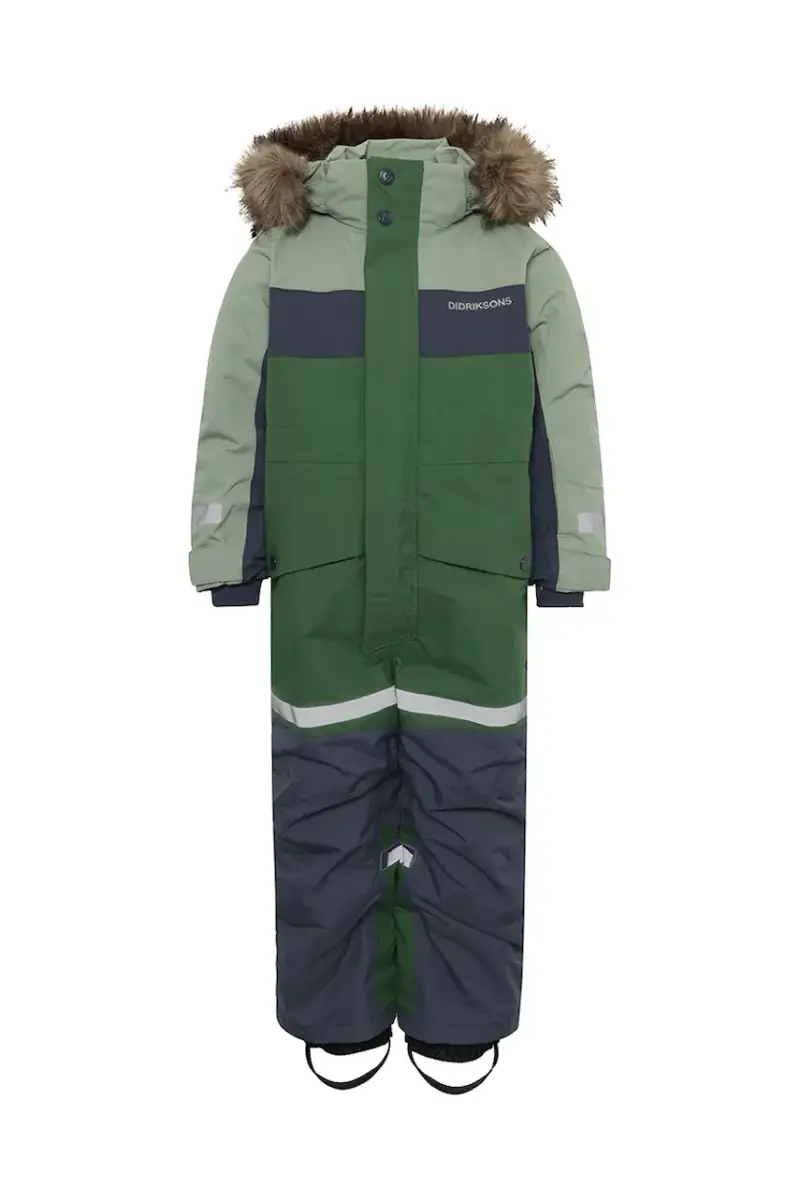 tuta per bambini BJÄRVEN KDS COVER 4 Verde miniatura 2