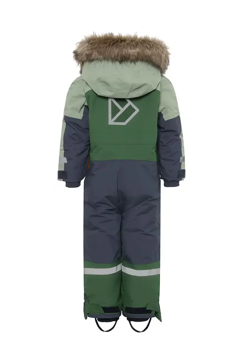 tuta per bambini BJÄRVEN KDS COVER 4 Verde miniatura 3