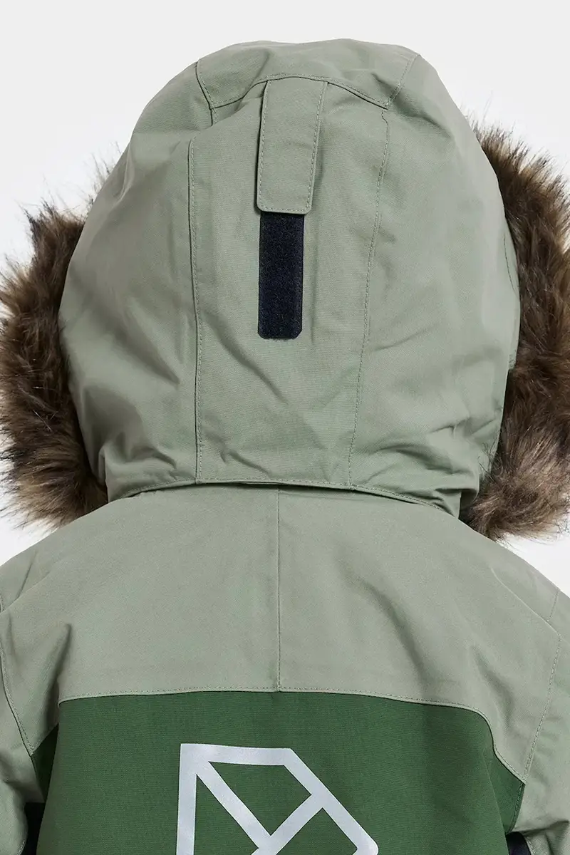 tuta per bambini BJÄRVEN KDS COVER 4 Verde miniatura 5