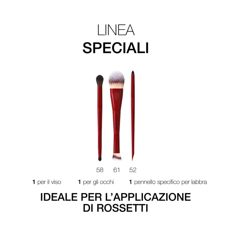 Accessori PENNELLO VISO DUO 61 - Pennelli trucco miniatura 3