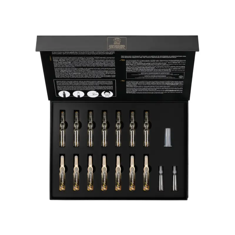 Gold Infusion Youth Pro-Collagen Ampoules - Trattamento antietà pelli mature, Siero antirughe miniatura 2
