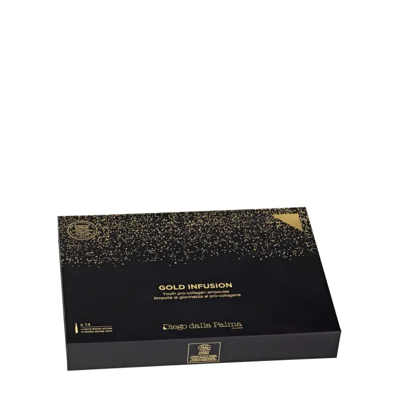 Gold Infusion Youth Pro-Collagen Ampoules - Trattamento antietà pelli mature,Siero antirughe