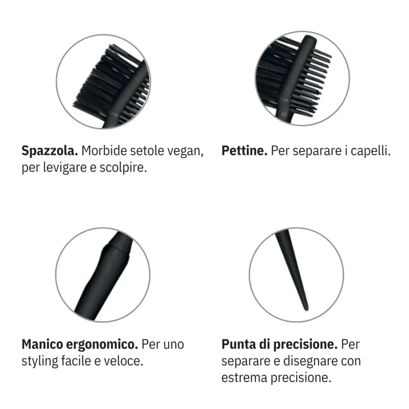 I Capelli CHE FISSA! STYLING KIT Cerastick Acconciante + 3-In-1 Styling Brush - Spazzole per capelli, Cofanetto per capelli miniatura 5