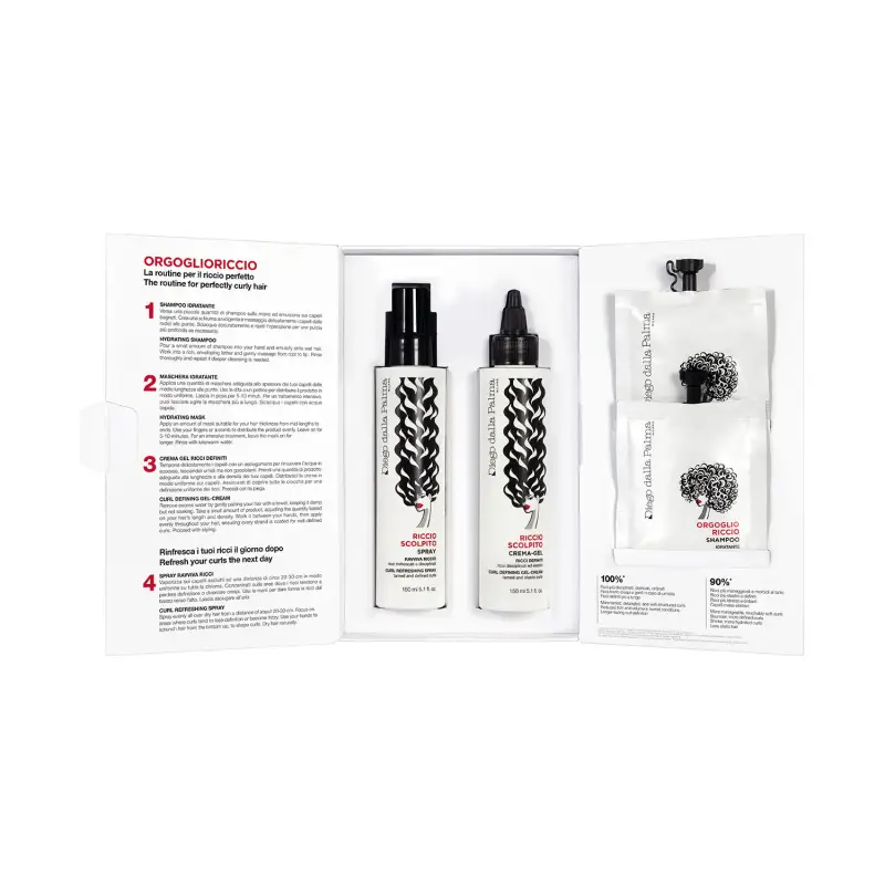 I Capelli Orgoglio Riccio Routine - Shampoo capelli ricci, Maschera capelli ricci, Capelli ricci, Cofanetto per capelli miniatura 2