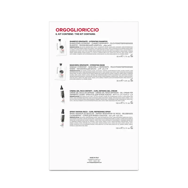 I Capelli Orgoglio Riccio Routine - Shampoo capelli ricci, Maschera capelli ricci, Capelli ricci, Cofanetto per capelli miniatura 3