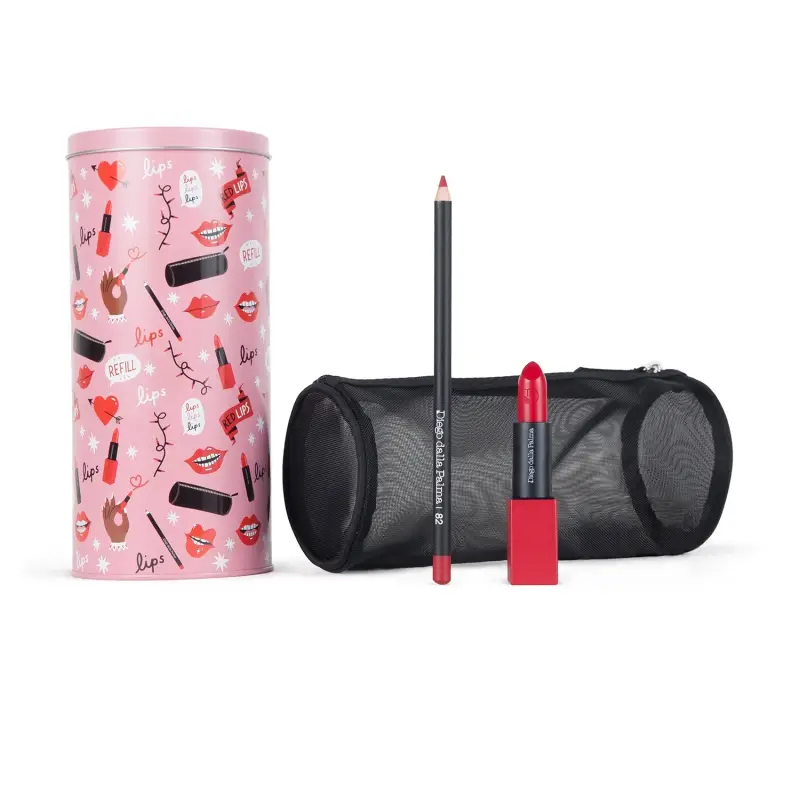 Labbra Lips Kit - Matita labbra,Rossetti,Cofanetti make up