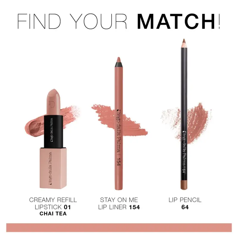 Labbra Refill Il Rossetto Creamy - Refill System 01 Chai Tea - Rossetti miniatura 5