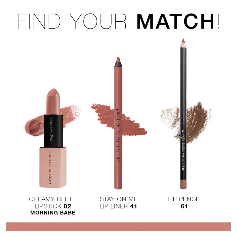 Labbra Refill Il Rossetto Creamy - Refill System 02 Morning Babe - Rossetti miniatura 5