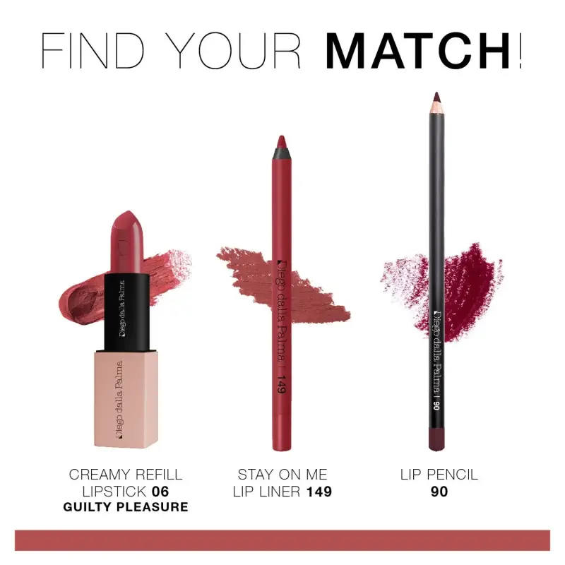 Labbra Refill Il Rossetto Creamy - Refill System 06 Guilty Pleasure - Rossetti miniatura 5