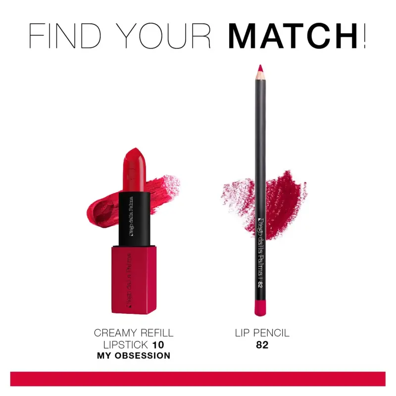 Labbra Refill Il Rossetto Creamy - Refill System 10 My Obsession - Rossetti miniatura 5