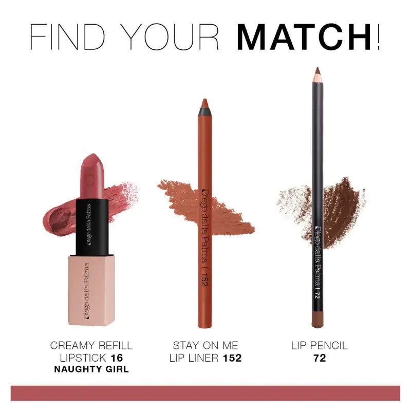 Labbra Refill Il Rossetto Creamy - Refill System 16 Naughty Girl - Rossetti miniatura 5