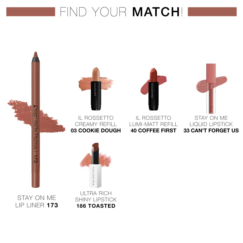 Labbra Stay On Me Lip Liner 173 Caramello - Matita labbra miniatura 3