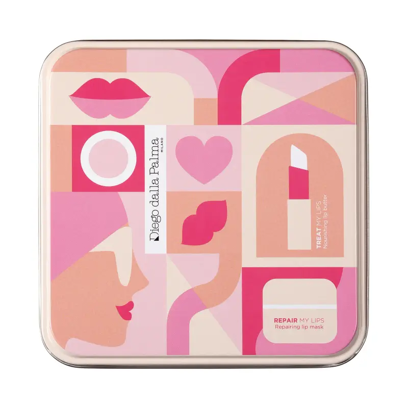 My Lips Lip Treatment Kit - Balsamo labbra, Cofanetto trattamento occhi e labbra, Maschera labbra, Cofanetti make up miniatura 3