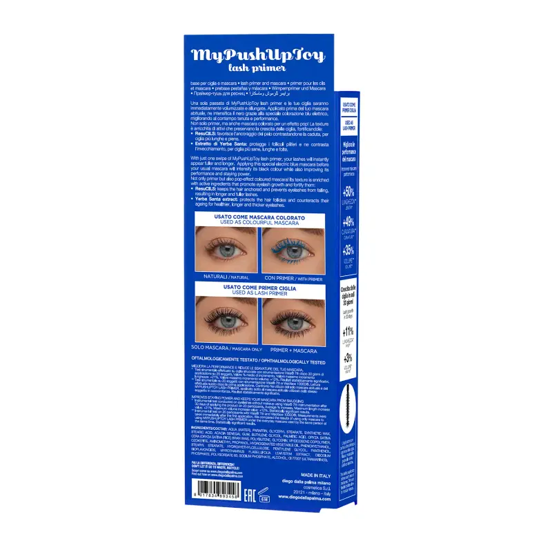 Occhi MyPushUpToy Lash Primer 153 Blu - Mascara, Siero per ciglia miniatura 4