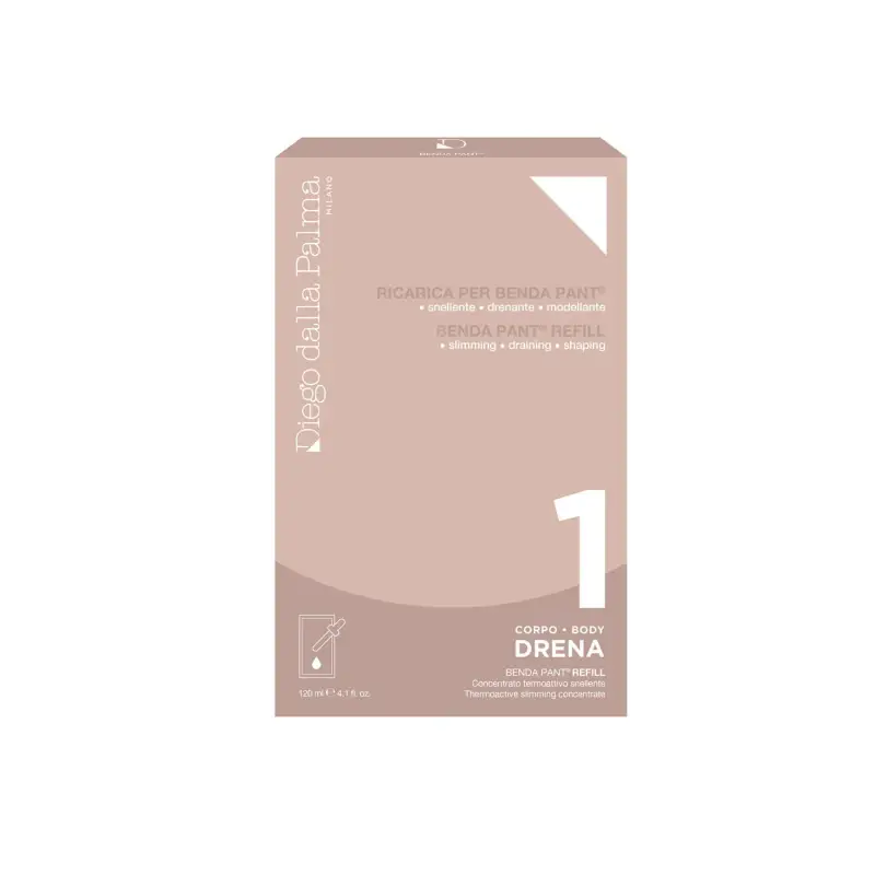 The Body Trainer 1. Drena - RICARICA BENDA PANT Leggings Termoattivo Snellente - Crema glutei e gambe