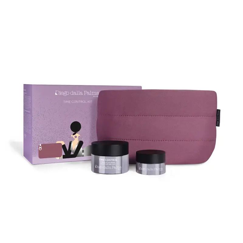 Time Control KIT Time Control - Crema antirughe,Balsamo labbra,Contorno occhi,Cofanetto antirughe