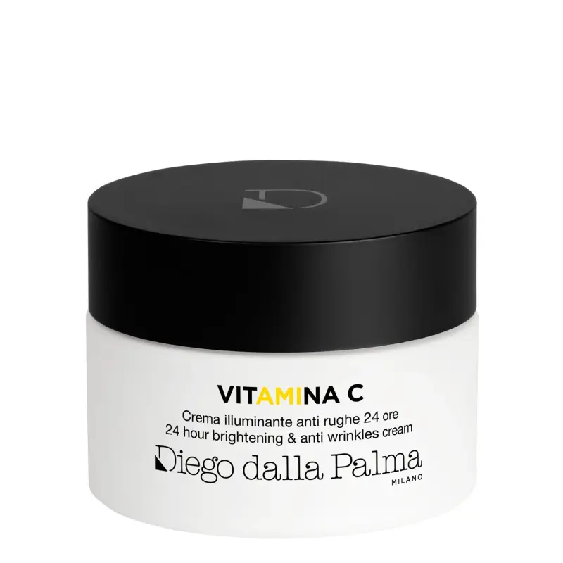 Vitamina C Crema Illuminante Anti Rughe 24 Ore - Trattamento antietà pelli mature,Crema antirughe,Crema viso giorno illuminante