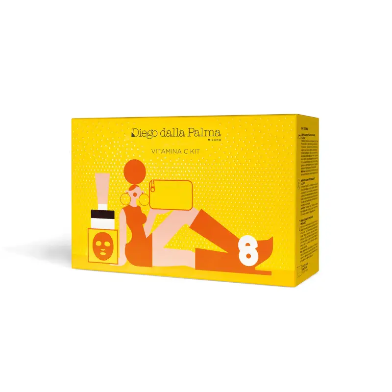 Vitamina C KIT Vitamina C - Crema viso giorno illuminante, Maschera illuminante viso, Cofanetto viso e corpo, Cofanetto trattamento miniatura 2