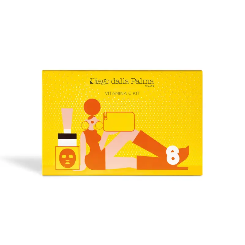 Vitamina C KIT Vitamina C - Crema viso giorno illuminante, Maschera illuminante viso, Cofanetto viso e corpo, Cofanetto trattamento miniatura 3