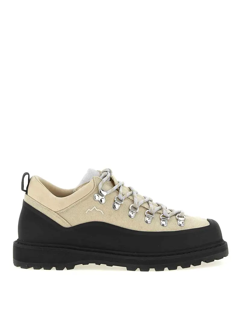 Roccia Basso Sport Ankle Boots Beige