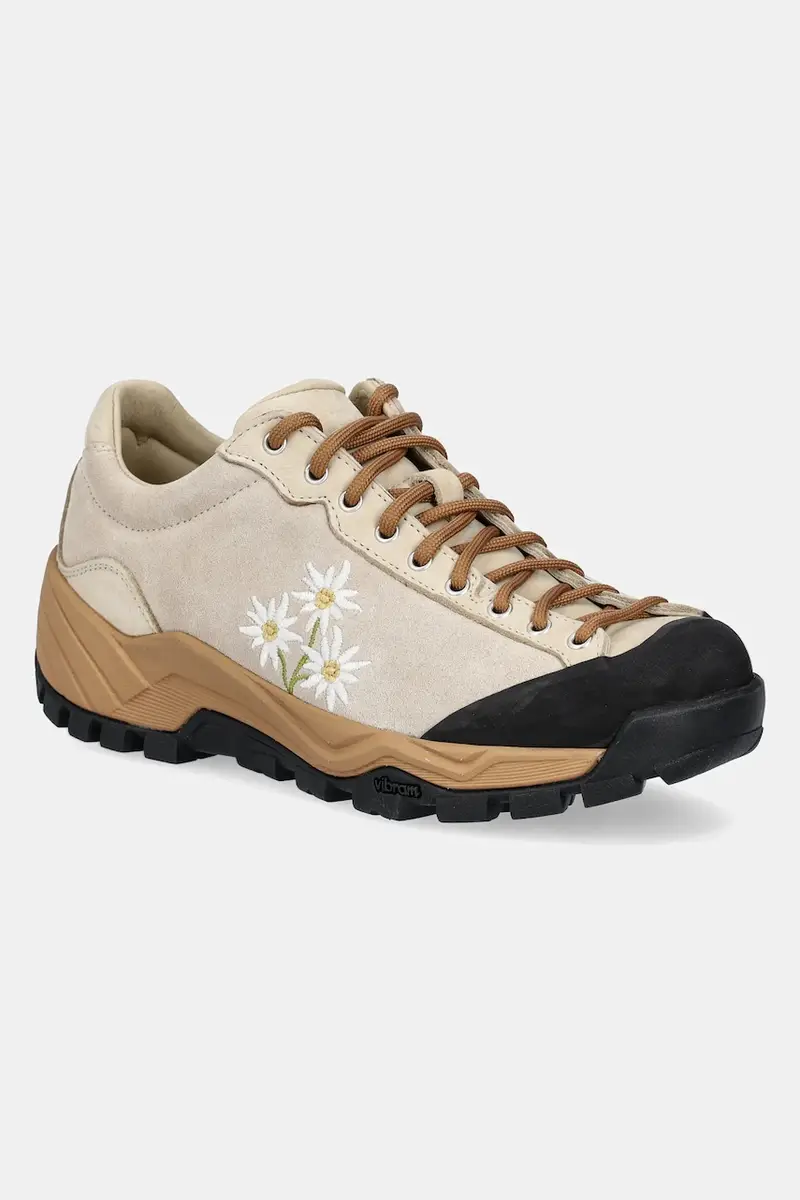 scarpe in camoscio Movida donna colore beige DI25SPMOW-F06X055CRE