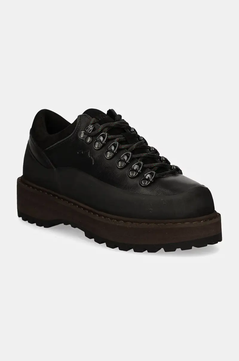 scarpe in nabuk Cornaro Due Gomma Nero