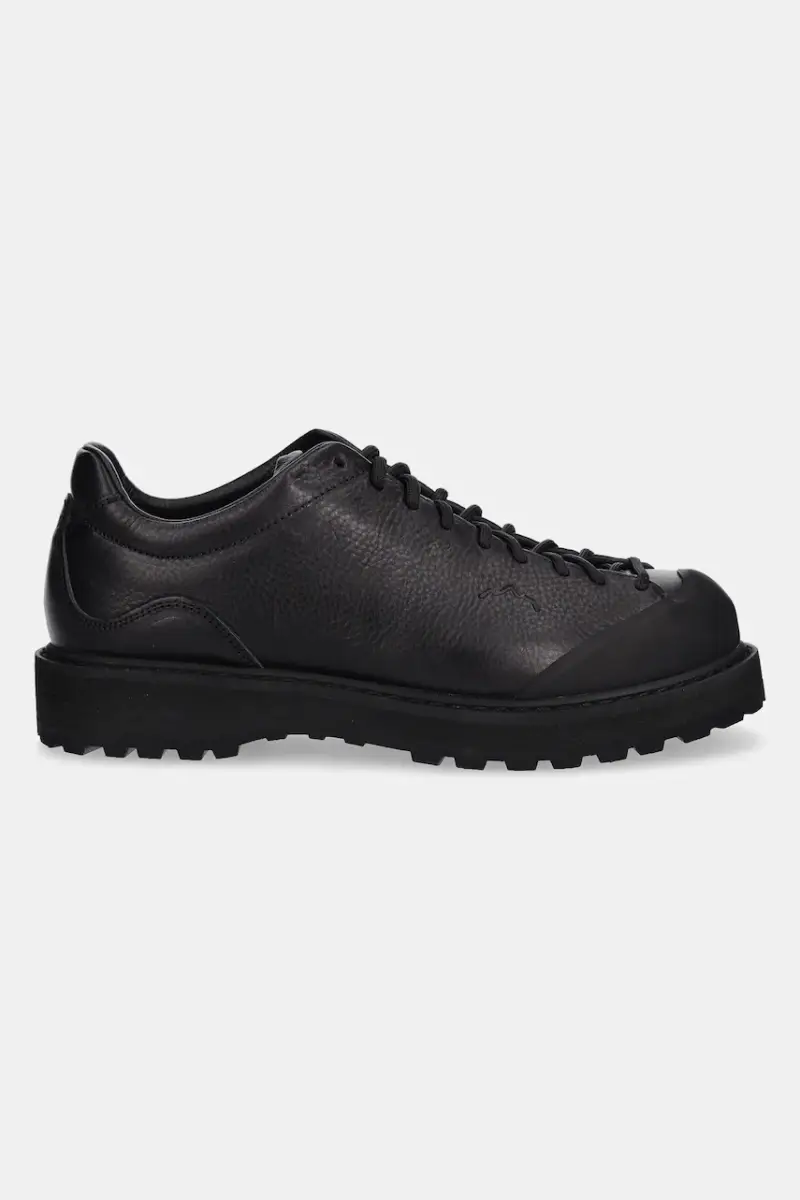 sneakers in pelle ampezzo colore nero DI25FWAMM.F01L011BLK miniatura 2